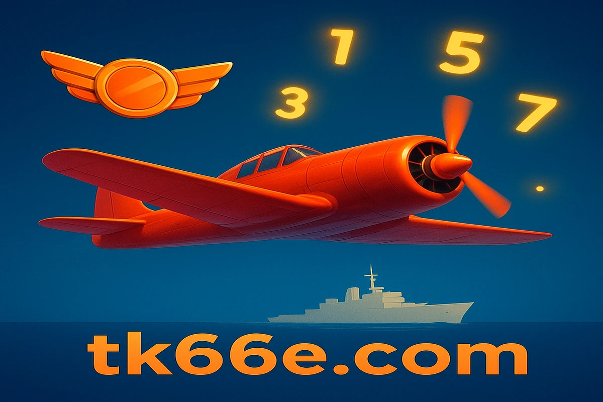 tk66 Avia Masters লোগোসহ লাল বিমানটি জাহাজগুলোর ওপর উড়ছে, বহু-গুণিতকের সাথে BGaming-এর জনপ্রিয় ভাইরাল গেম-স্টাইল