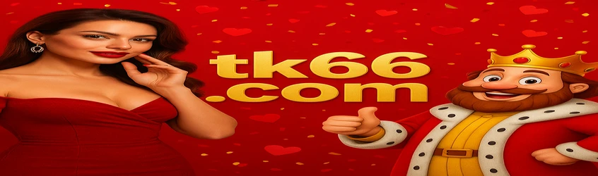 লাল রঙে থিমযুক্ত tk66 ব্যানার বাংলায় দৈনিক লাল খাম অনুষ্ঠানের ঘোষণা করছে, মোট বোনাস ৯০ লাখ টাকার; এতে একজন নারী এবং সমৃদ্ধি দেবতার চরিত্র দেখা যায়।